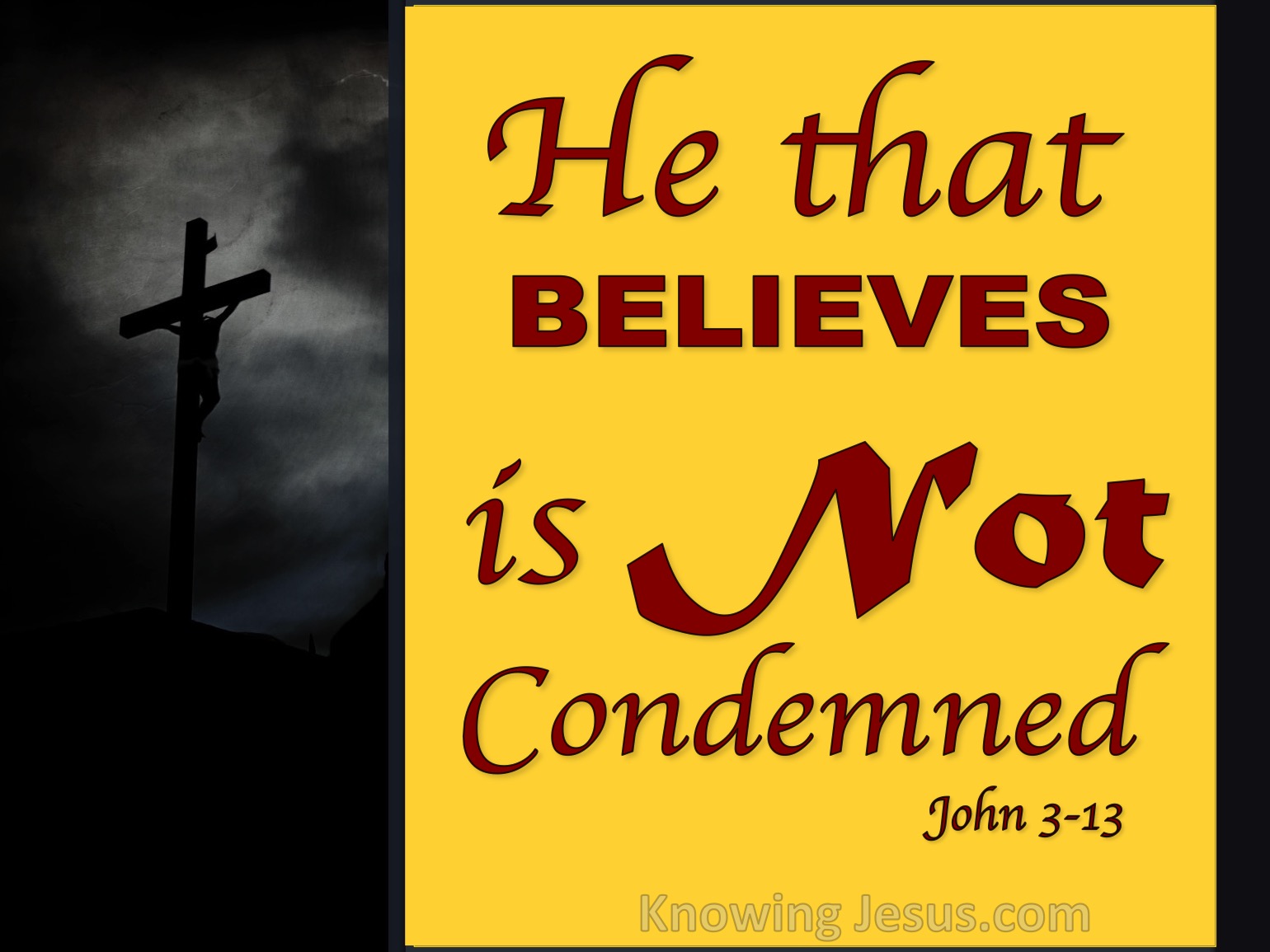 What Does John 3 18 Mean 